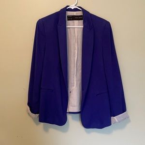 Zara blue blazer size large